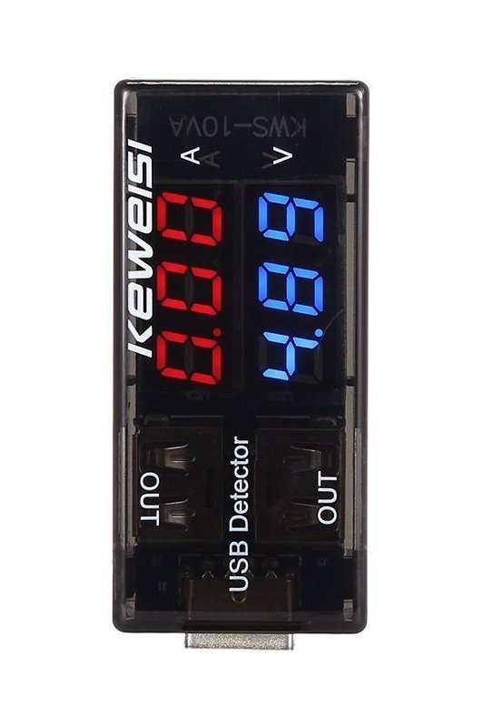 KEWEISI Συσκευή ελέγχου θύρας USB KWS-10VA, 2x USB Output, 3-9V 921