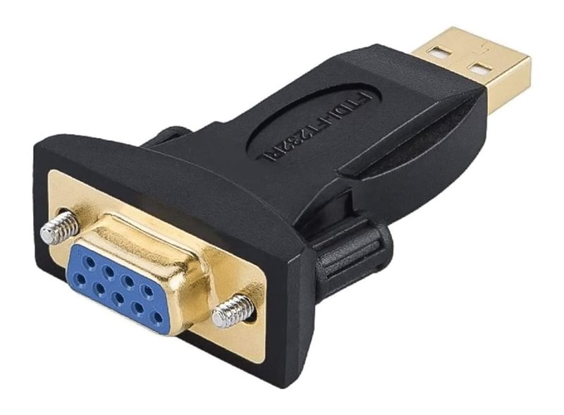 POWERTECH αντάπτορας USB 2.0 σε RS232 , PL2303TA, μαύρος 4274