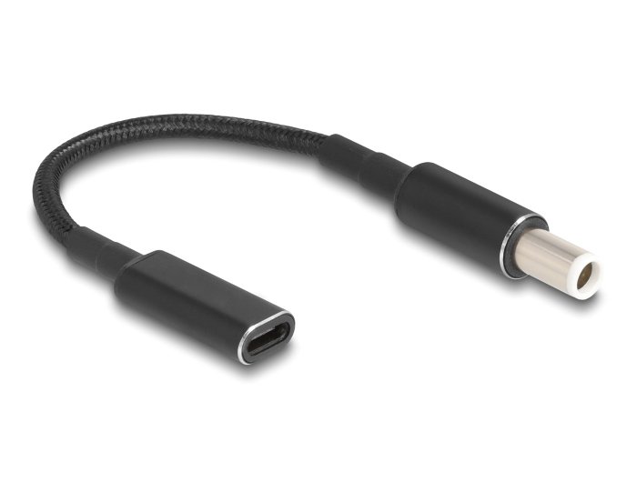 POWERTECH καλώδιο τροφοδοσίας , USB-C σε Dell 7.4x5.0mm, μαύρο 4953