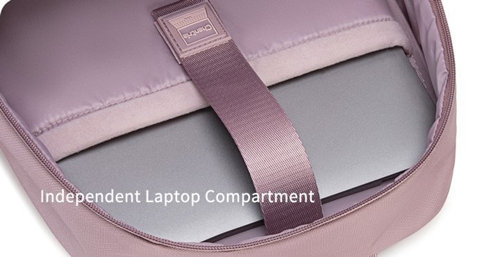 gynaikeia tsanta platis me thiki laptop 14.3L", 14L, mov 7026 14"