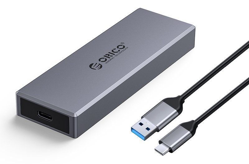 ORICO θήκη για Μ.2 SATA SSD , 6Gbps, έως 4TB, γκρι 4222