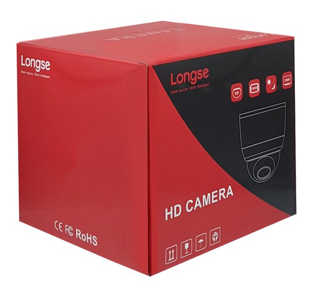 LONGSE IP κάμερα , 2.8mm, 4MP, αδιάβροχη IP67, PoE 3846 - Image 3