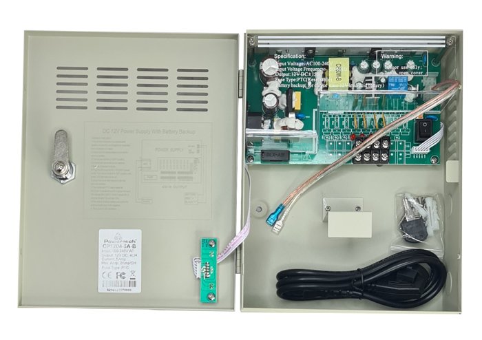 trofodotiko gia CCTV, DC12V/5A, 4 kanalia 4844 0 2