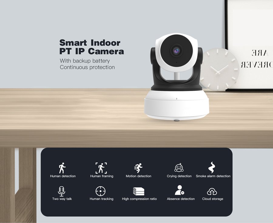 VSTARCAM smart IP κάμερα , 3MP, WiFi, battery backup 3910 - Image 4