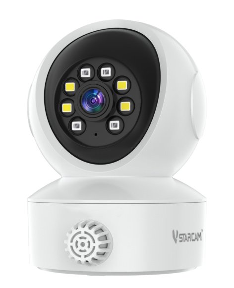 VSTARCAM smart κάμερα  με ανιχνευτή καπνού/αερίου, 3MP, WiFi, PTZ, SD 9127