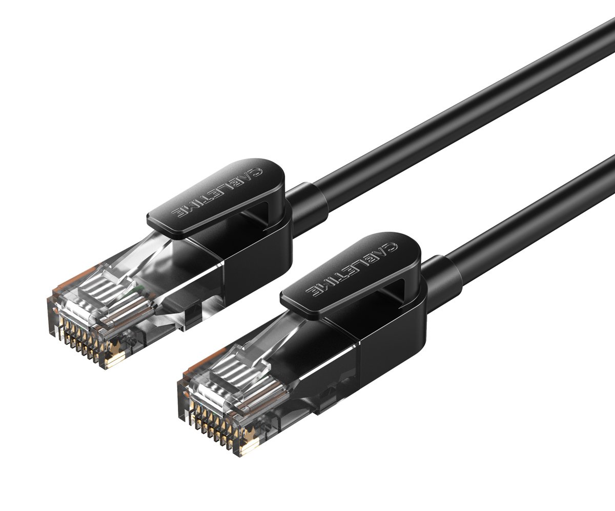 CABLETIME καλώδιο δικτύου , CAT 6 UTP, 250 MHz, CCA, 1.5m, μαύρο 6721