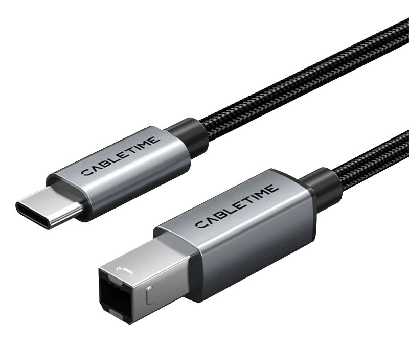 kalodio USB-C se USB Type B, 480Mbps, 1m, mayro 9426 1m