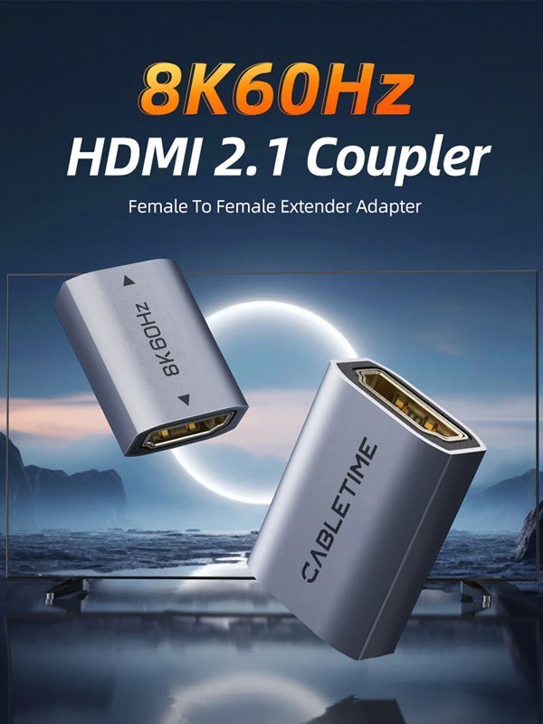 antaptoras HDMI, 8K/60Hz, 4K/120Hz, 48 Gbps, gkri 7412 8K