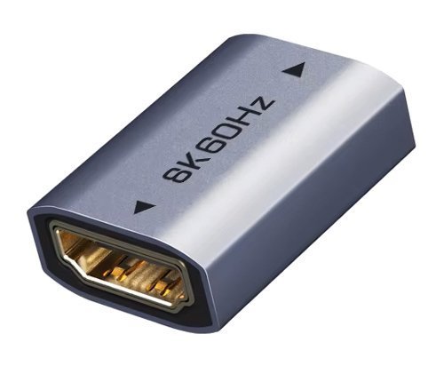 CABLETIME αντάπτορας HDMI , 8K/60Hz, 4K/120Hz, 48 Gbps, γκρι 7412