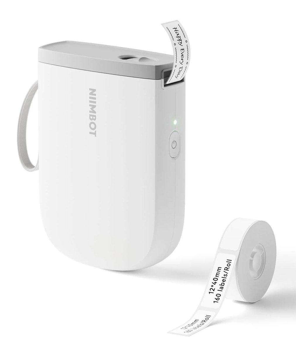 NIIMBOT smart θερμικός εκτυπωτής ετικετών , 300dpi, Bluetooth, λευκός 7706