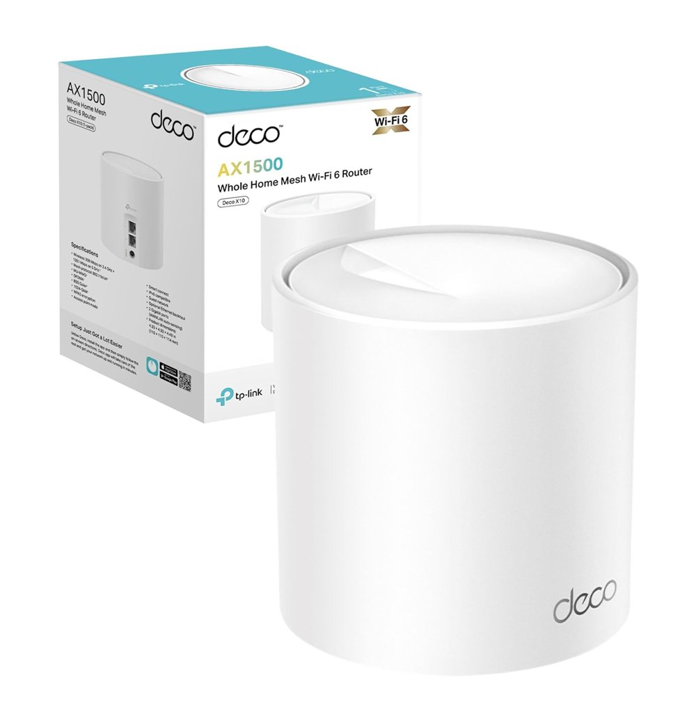 TP-LINK Home Mesh Wi-Fi 6 System eco X10, 1500Mbps AX1500, Ver. 1.0 7740 - Image 7