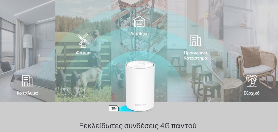 TP-LINK Whole Home Mesh WiFi 6 eco X20-4G, 4G+ Cat6 AX1800, Ver. 1.0 4665 - Image 6