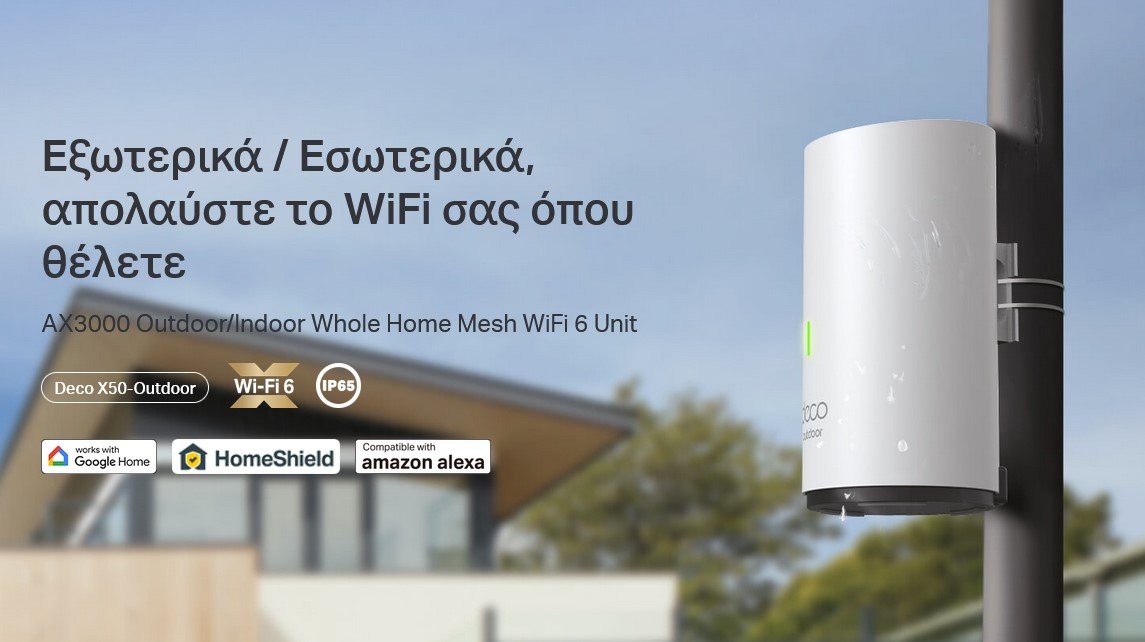 TP-LINK Whole Home Mesh eco X50-Outdoor AX3000 ual-Band Wi-Fi 6, Ver.1 5145 - Image 2