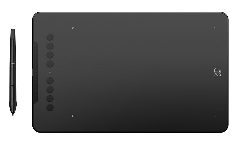 XP-PEN ταμπλέτα σχεδίασης με γραφίδα eco 01 V3, 254x158.7mm, μαύρο 9467