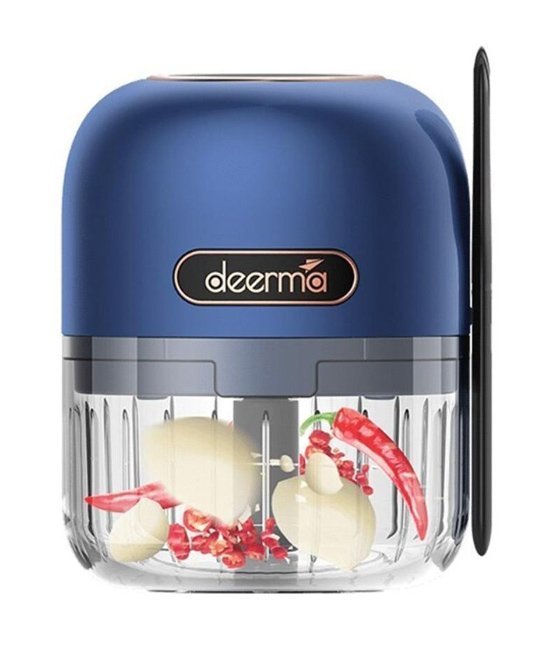 DEERMA πολυκόπτης JS100, επαναφορτιζόμενος , 150ml, 40W, 3 λεπίδες, μπλε 3345