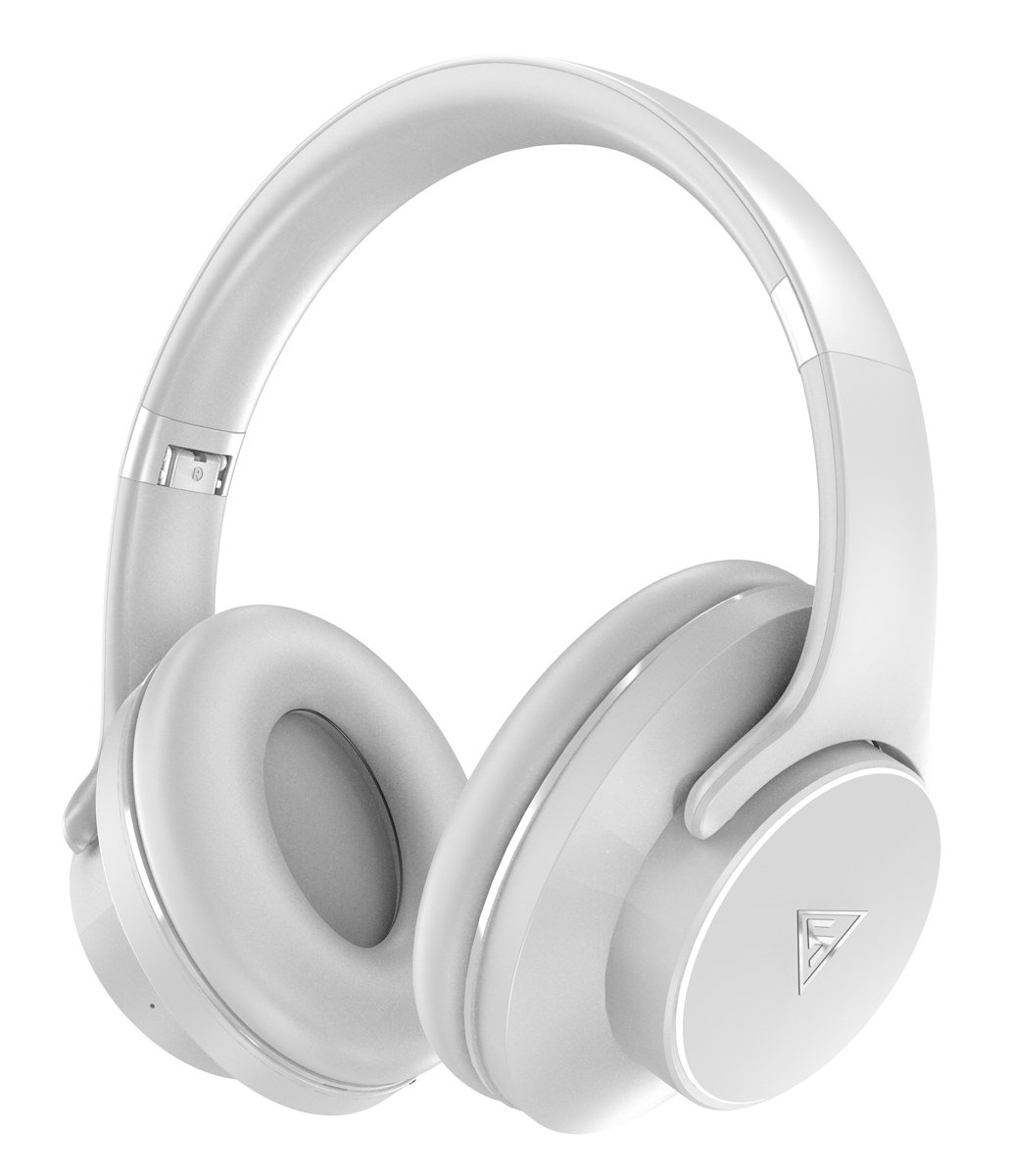 DOQAUS headphones  1, ασύρματα & ενσύρματα, Φ40mm, 600mAh, γκρι 8103