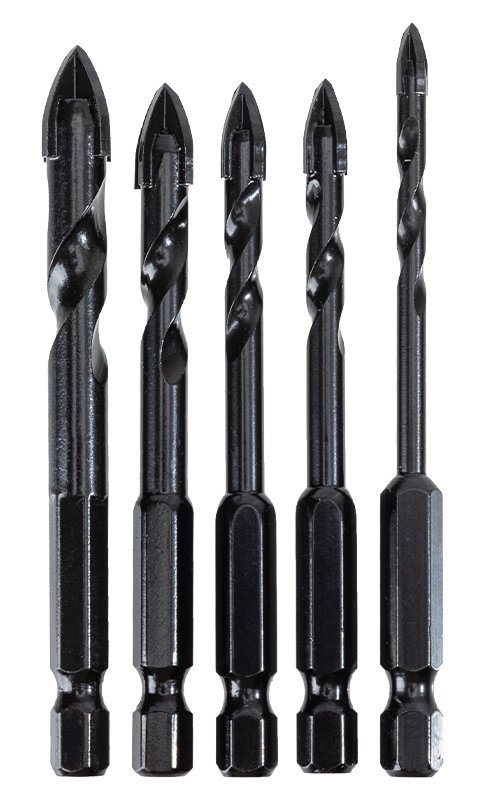 set trypania gia gyali, 40Cr YG6X, 4/5/6/8/10mm, exagono, 5tmch 8712 Trypani gyalioύ 1