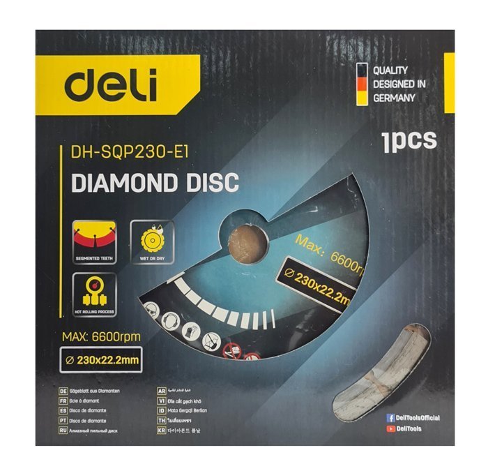 diskos kopis diamante, domikon ylikon, 230mm, 6600rpm 4545 Diskos kopis domikon ylikon 2
