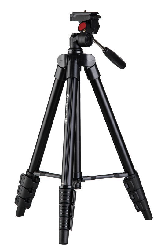FOTOPRO τρίποδο φωτογράφισης , πτυσσόμενο έως 121cm, έως 2kg, μαύρο 7567