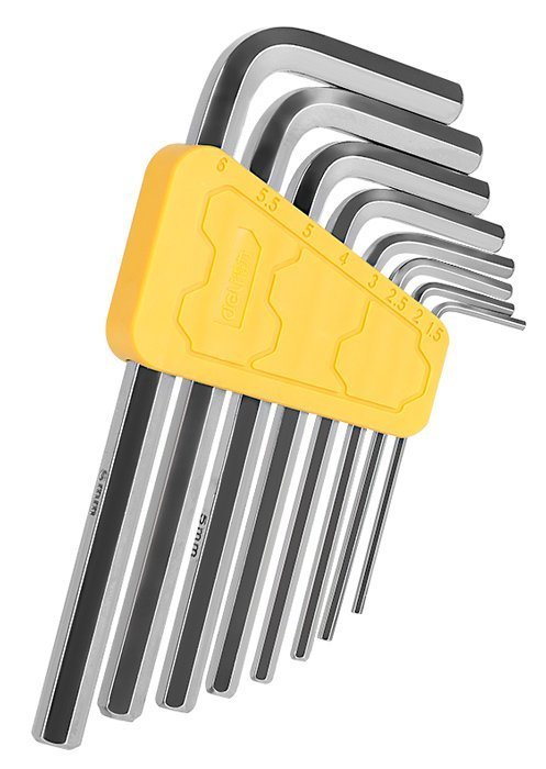 DELI σετ κλειδιά Allen σε σχήμα L, 1.5-6mm, 8τμχ 213