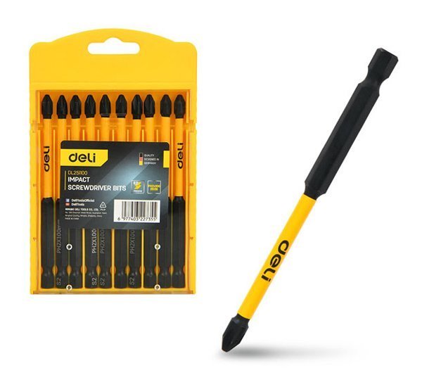 set mytes katsavidioy gia drapanokatsavido, stayrotes, PH2x100mm, 10tmch 8634 Mytes 1