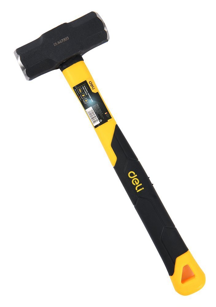 DELI βαριοπούλα με αντιολισθητική Fiberglass λαβή, 1.36kg, 380mm 217
