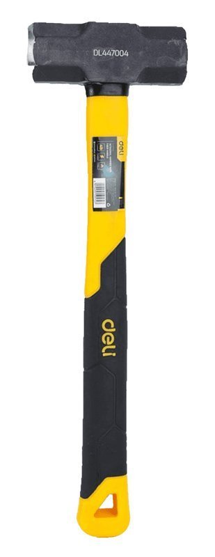 DELI βαριοπούλα με αντιολισθητική Fiberglass λαβή, 2kg, 425mm 218