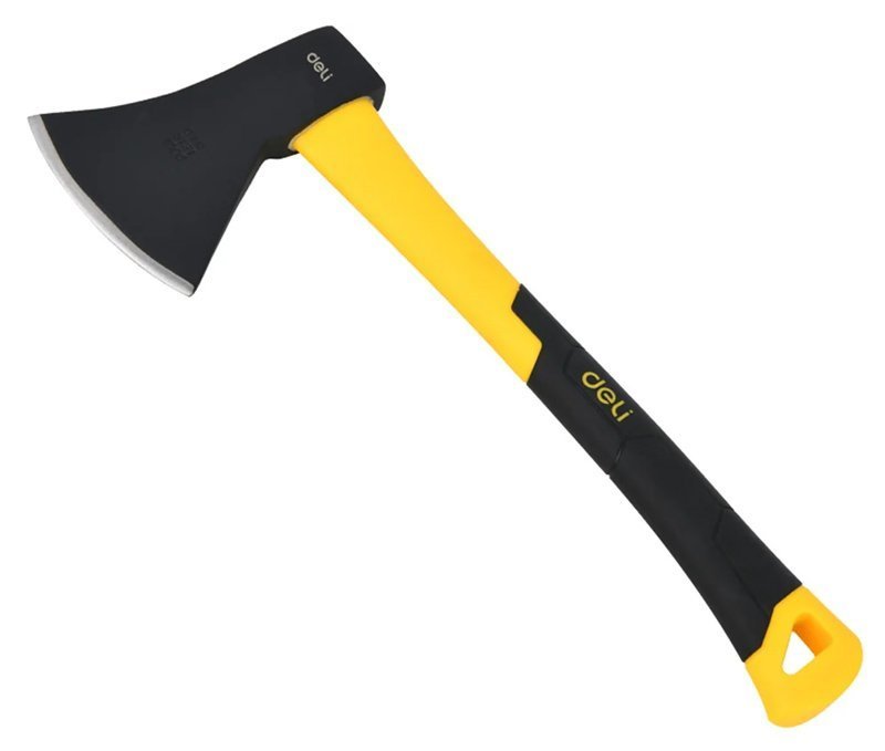 DELI τσεκούρι  με αντιολισθητική Fiberglass λαβή, 1000gr, 420mm 226