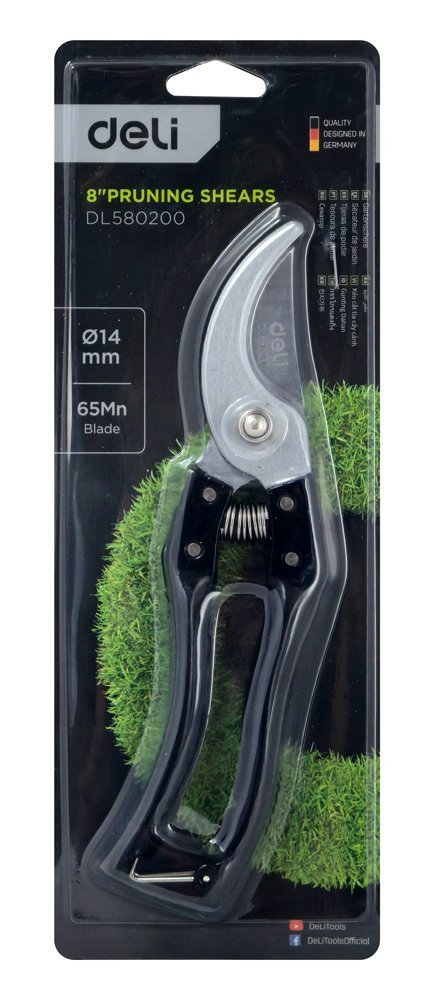 DELI κλαδευτήρι με μέγιστη διάμετρο κοπής 14mm, 200mm 8674 - Image 5