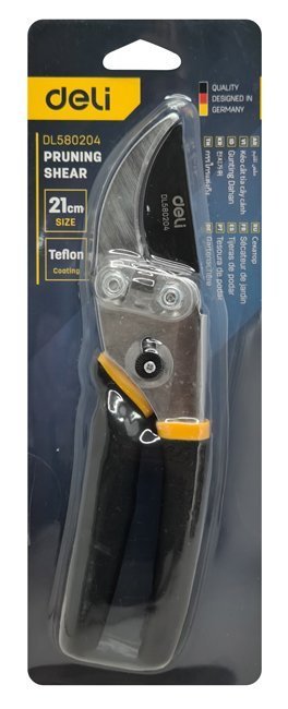 DELI κλαδευτήρι , teflon, ρυθμιζόμενο, 21cm 3681 - Image 3