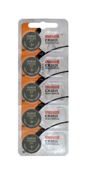 MAXLL Μπαταρία λιθίου CR2025, 3v, 5τμχ 9809
