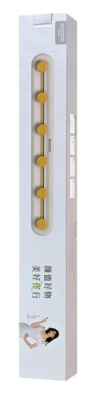 kremastra mpanioy/koyzinas me 6 gantzoys, 3.8x5x40cm, leyki 7615 Kremastra 3