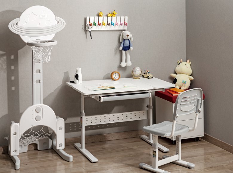 paidiko grafeio, rythmizomeno, 100x60x54~76cm, leyko 4316 Grafeio 2