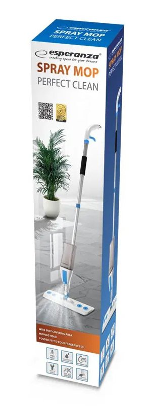 ESPERANZA παρκετέζα με σπρέι ψεκασμού, 600ml δοχείο, 126cm 8836 - Image 6