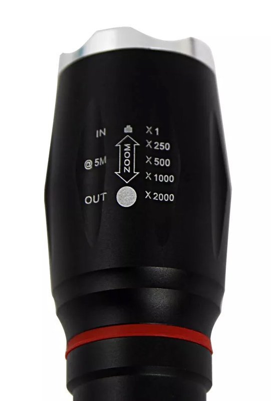 foritos fakos LED, 250lm, IPX3, zoom, me magniti, mayros 9326 Fakos cheiros 4