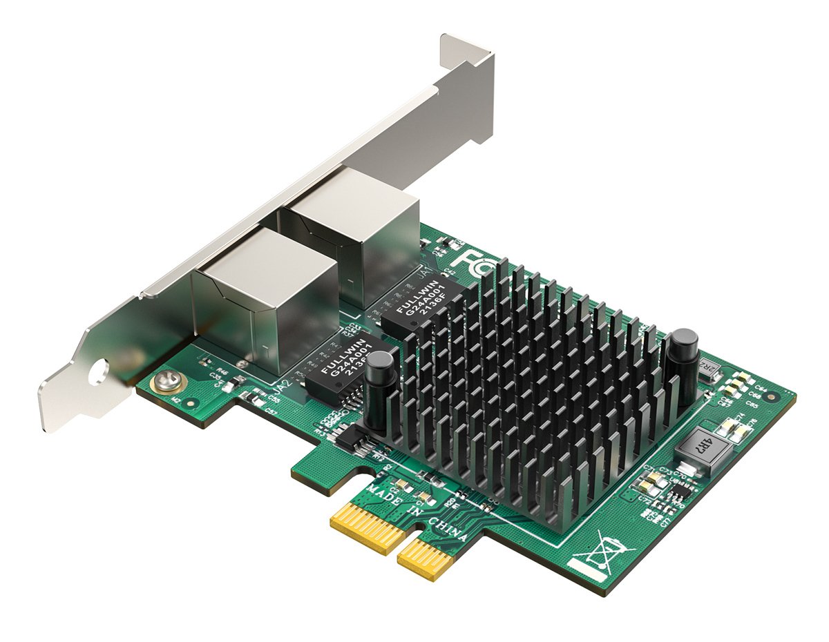 EDUP κάρτα επέκτασης δικτύου PCIe σε 2x RJ45 , 1000Mbps 8768 - Image 3