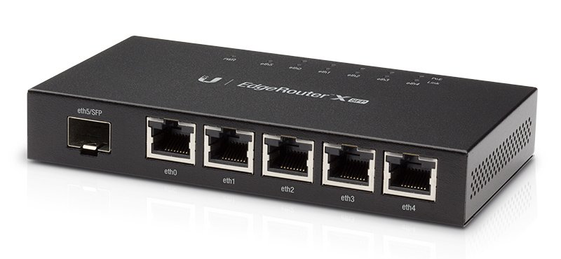 UBIQUITI router dgeRouter X SFP, 5-Port Gigabit Po, 1000Mbps, 50W 6682