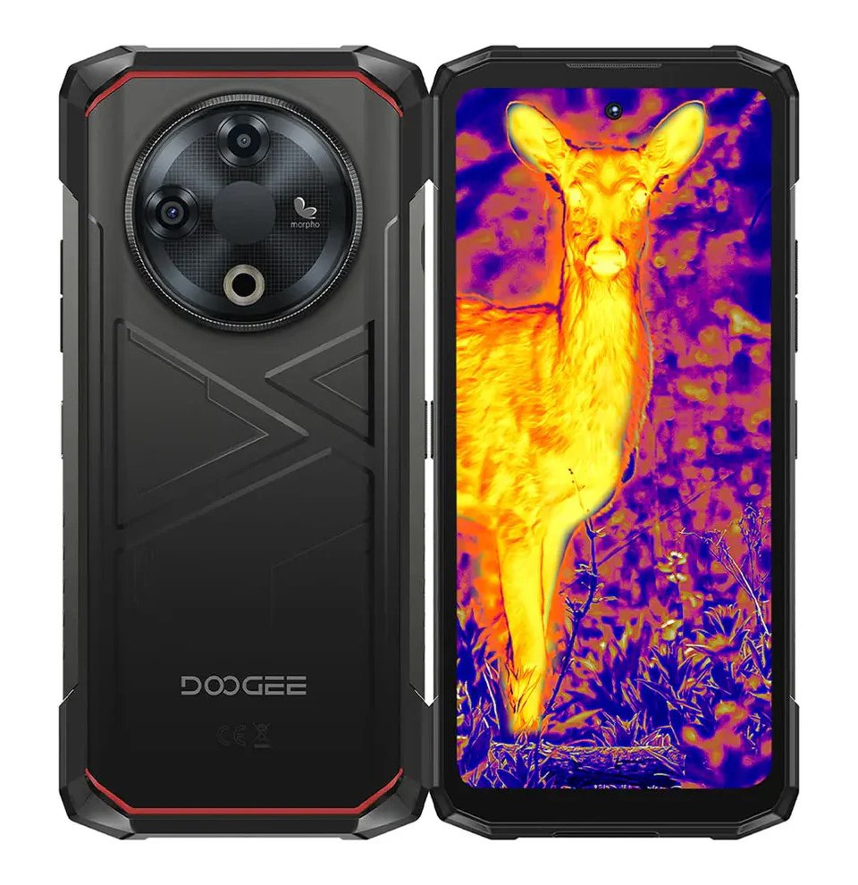 DOOGEE smartphone ire 6, 6.56", 6/256GB, 10400mAh, IP68/IP69K, μαύρο 8545