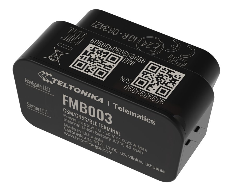 TELTONIKA GPS Tracker αυτοκινήτου , GSM/GPRS/GNSS, Bluetooth 4010