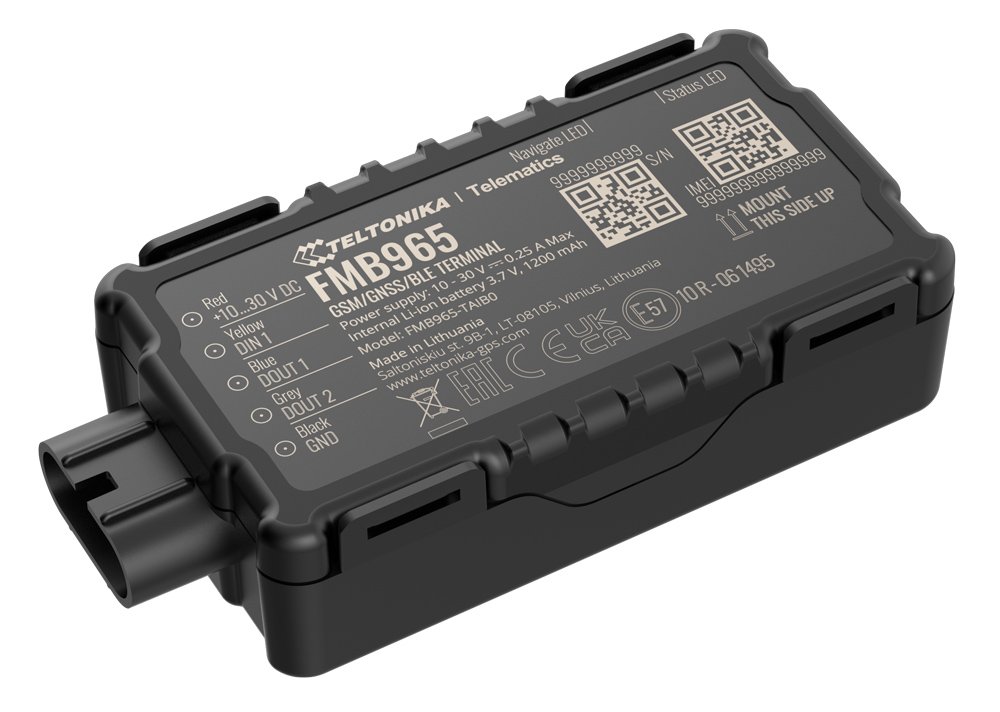 TELTONIKA GPS Tracker για μηχανές , GSM/GPRS/GNSS, Bluetooth 5840 - Image 3
