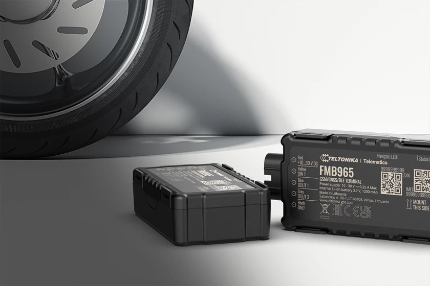 TELTONIKA GPS Tracker για μηχανές , GSM/GPRS/GNSS, Bluetooth 5840 - Image 2