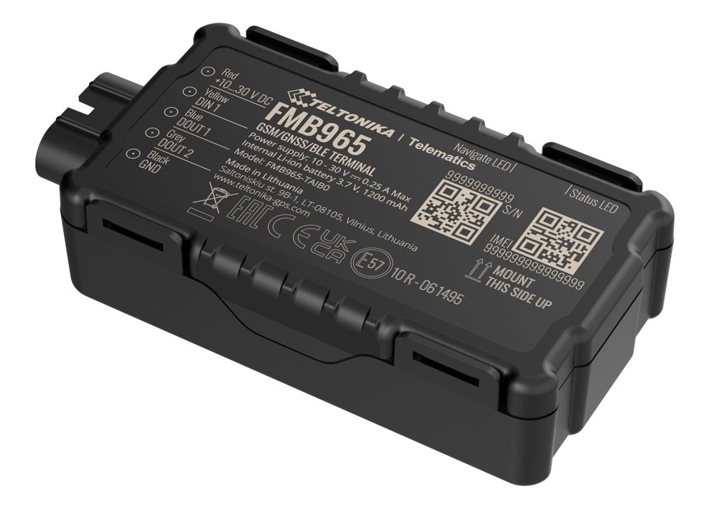 TELTONIKA GPS Tracker για μηχανές , GSM/GPRS/GNSS, Bluetooth 5840