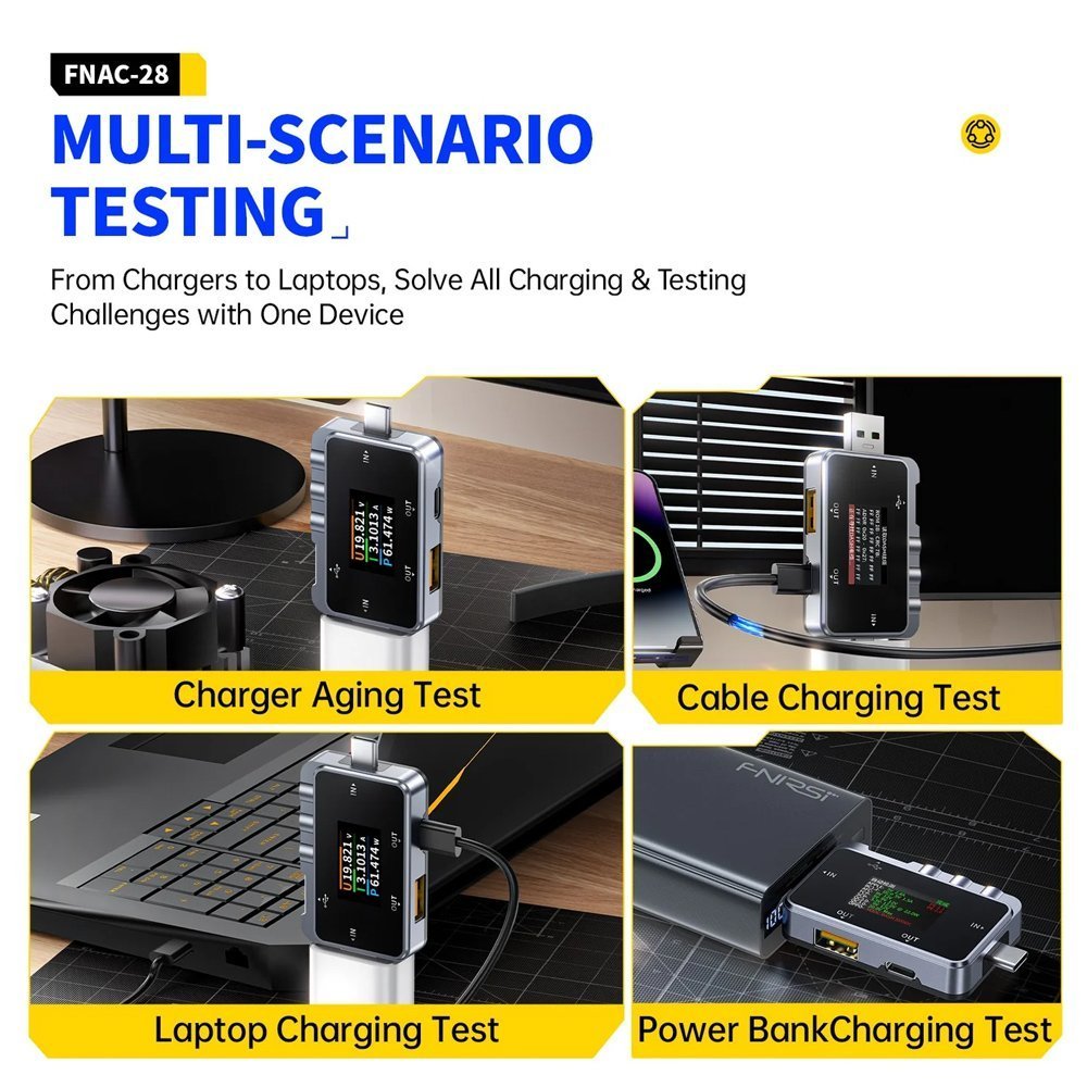 IRSI USB tester φόρτισης AC-28, USB & USB-C 8797 - Image 6