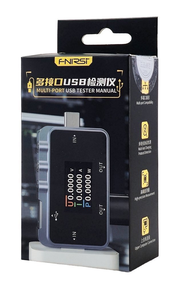 IRSI USB tester φόρτισης AC-28, USB & USB-C 8797 - Image 7