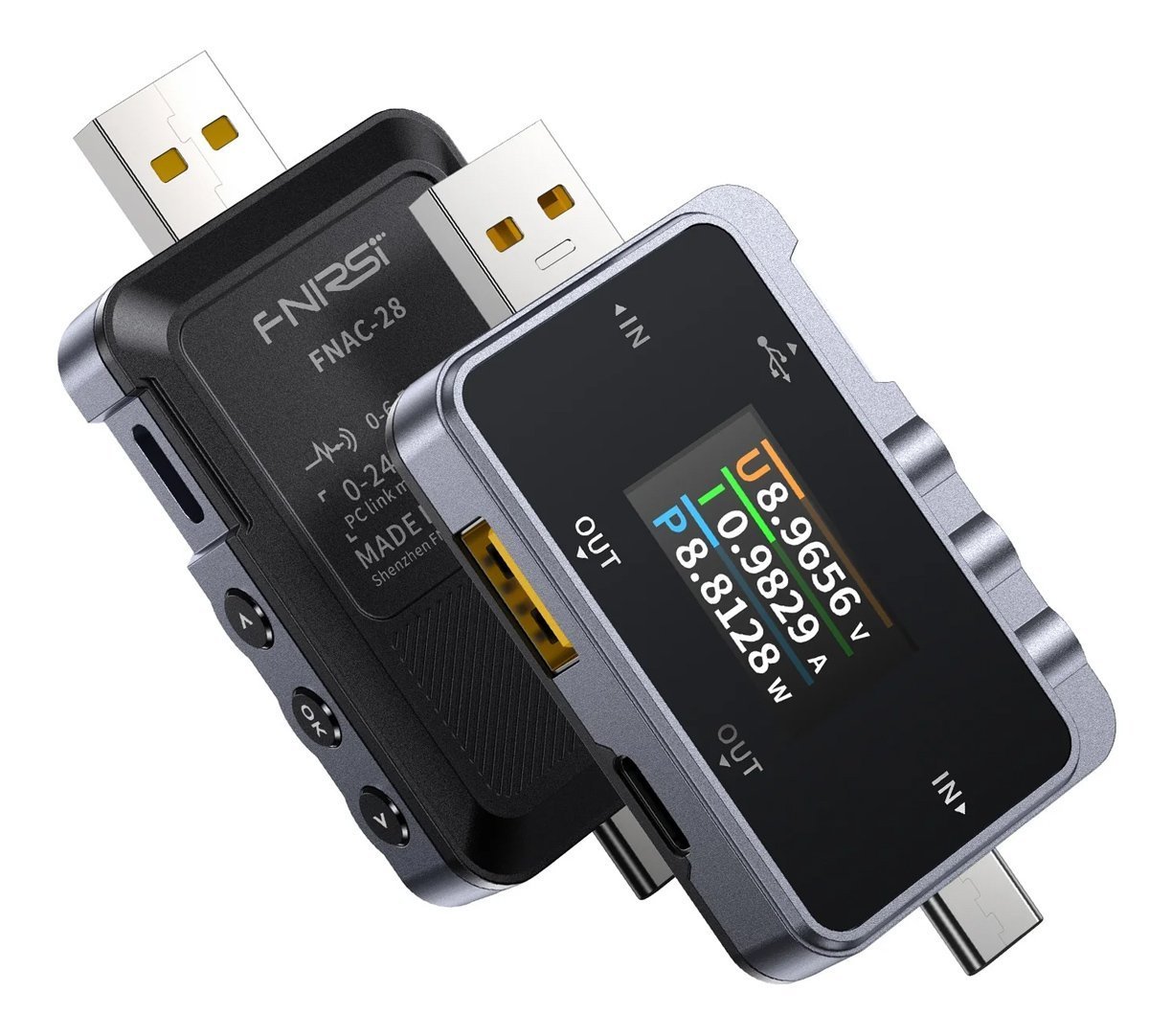 IRSI USB tester φόρτισης AC-28, USB & USB-C 8797