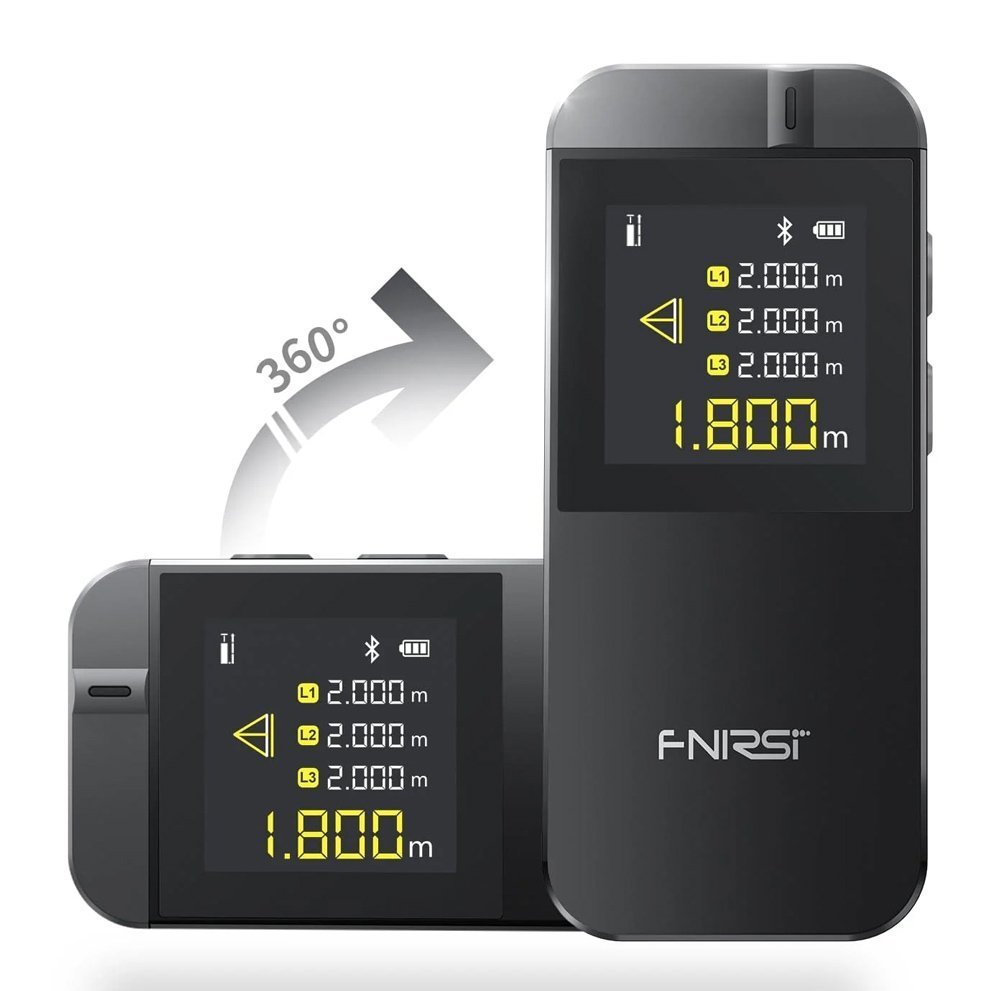 FNIRSI laser μετρητής απόστασης IR40, επαναφορτιζόμενος, 40m 7982 - Image 6