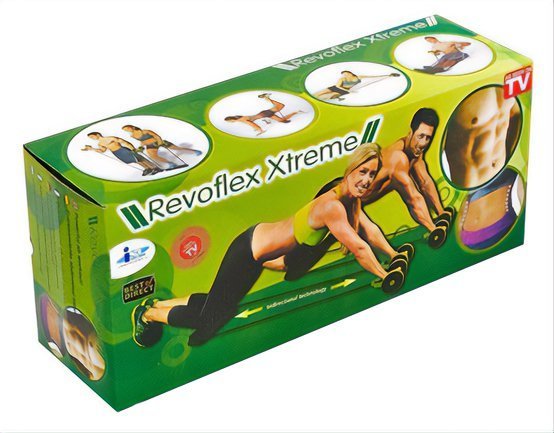 Σύστημα εκγύμνασης με λάστιχα αντίστασης Revoflex Xtreme, πράσινο 1976 - Image 3