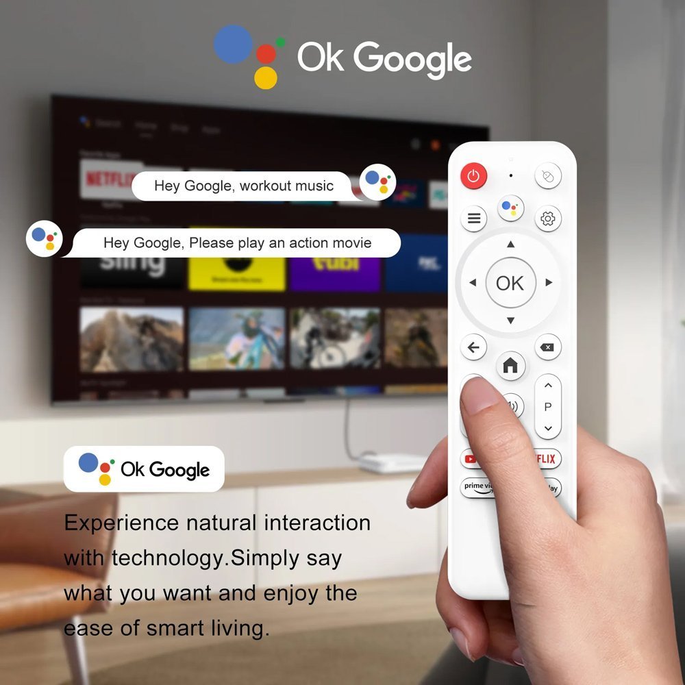 TV Box H313, 4K, 2/16GB, WiFi 6, Bluetooth, Android 14 8051 0 8