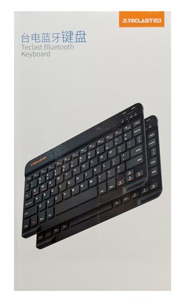 asyrmato pliktrologio K10, Bluetooth, 25x15cm, mayro 3916 Tablet