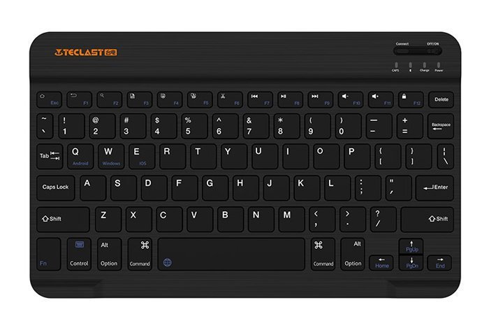 TECLAST ασύρματο πληκτρολόγιο K10, Bluetooth, 25x15cm, μαύρο 3916